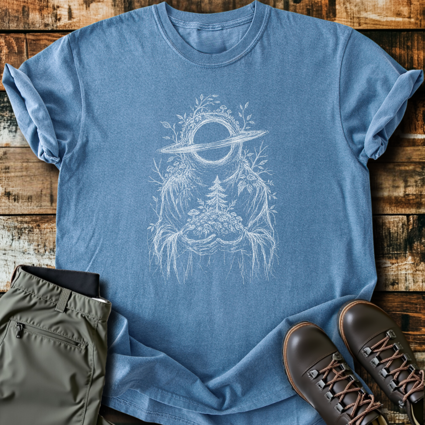 Sloth Hiking Club — blue jean