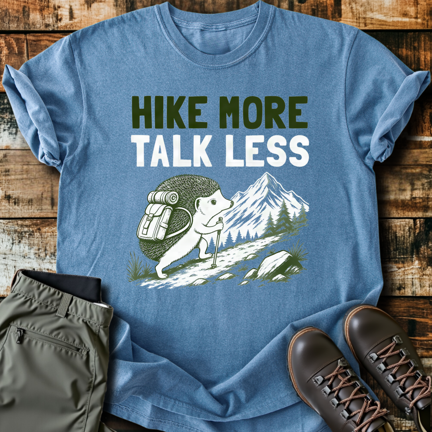 Sloth Hiking Club — blue jean