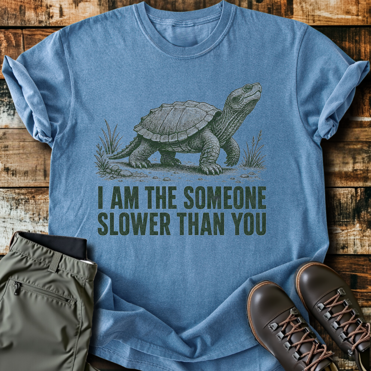 Sloth Hiking Club — blue jean