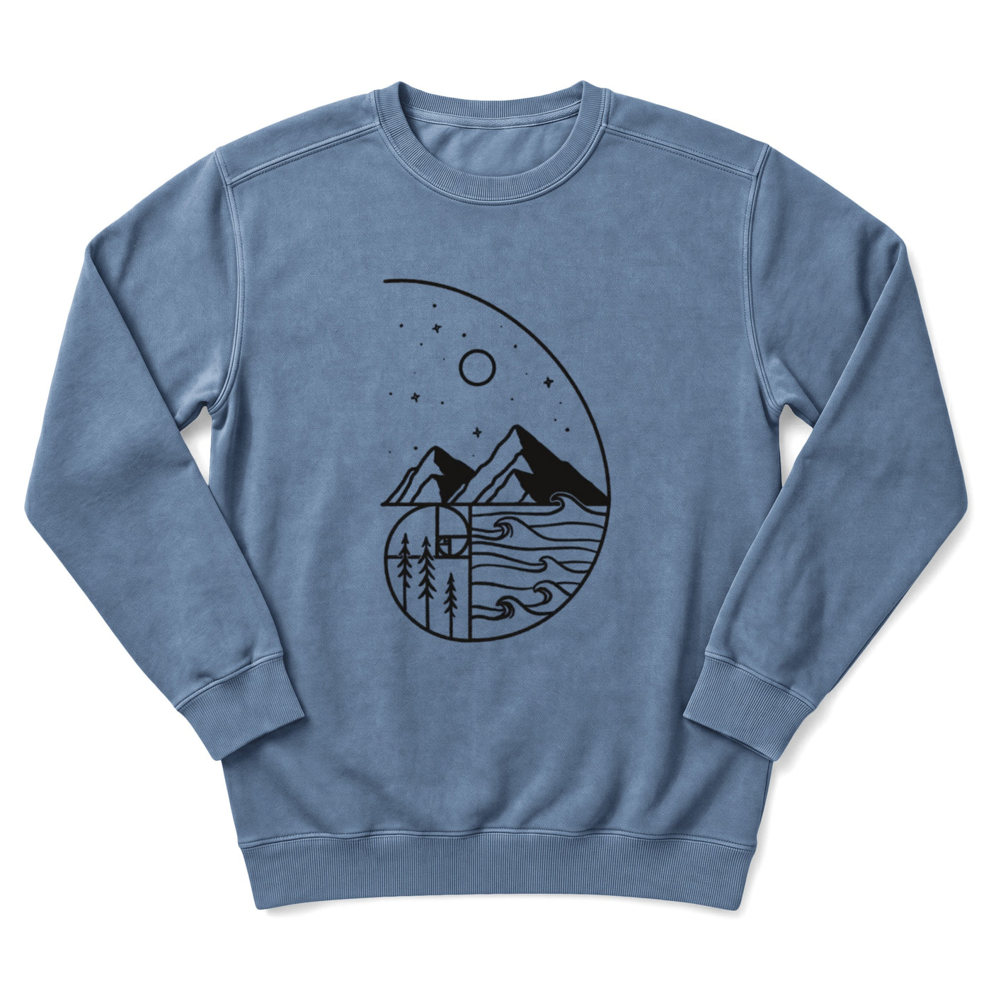 Sloth Hiking Club — blue jean