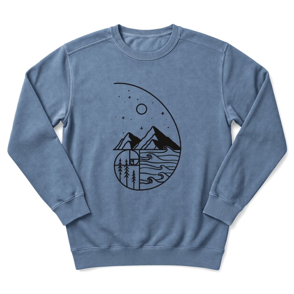 Sloth Hiking Club — blue jean