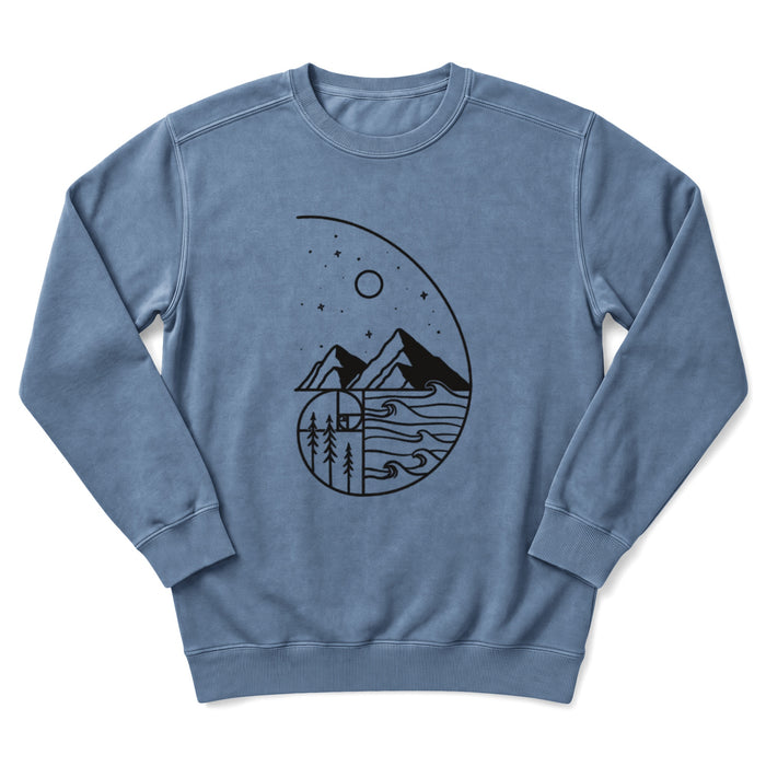 Golden Spiral Sweatshirt
