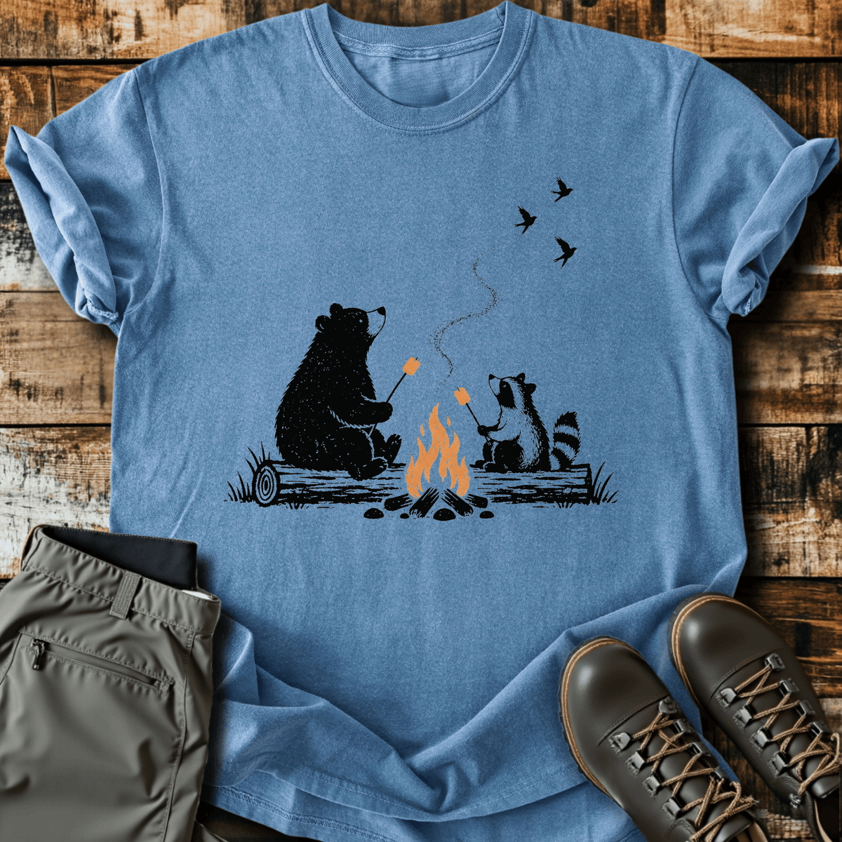 Sloth Hiking Club — blue jean