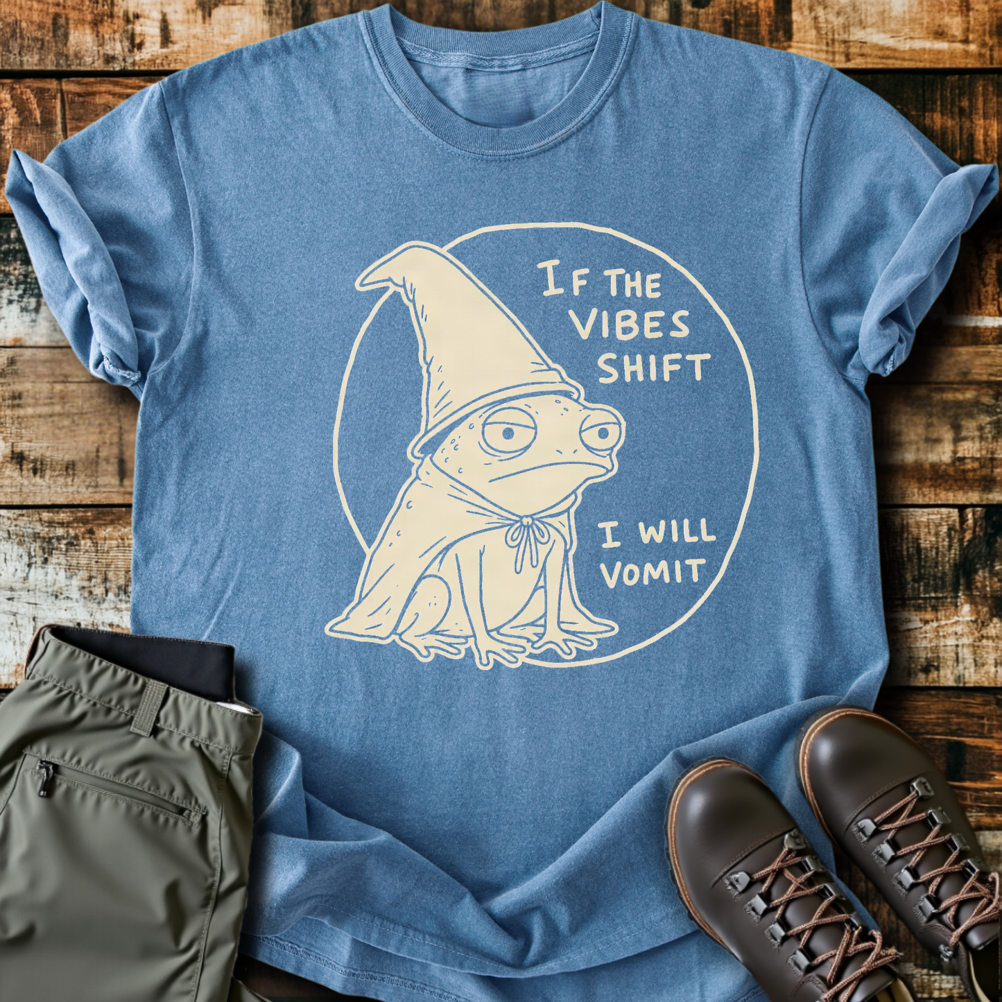 Sloth Hiking Club — blue jean
