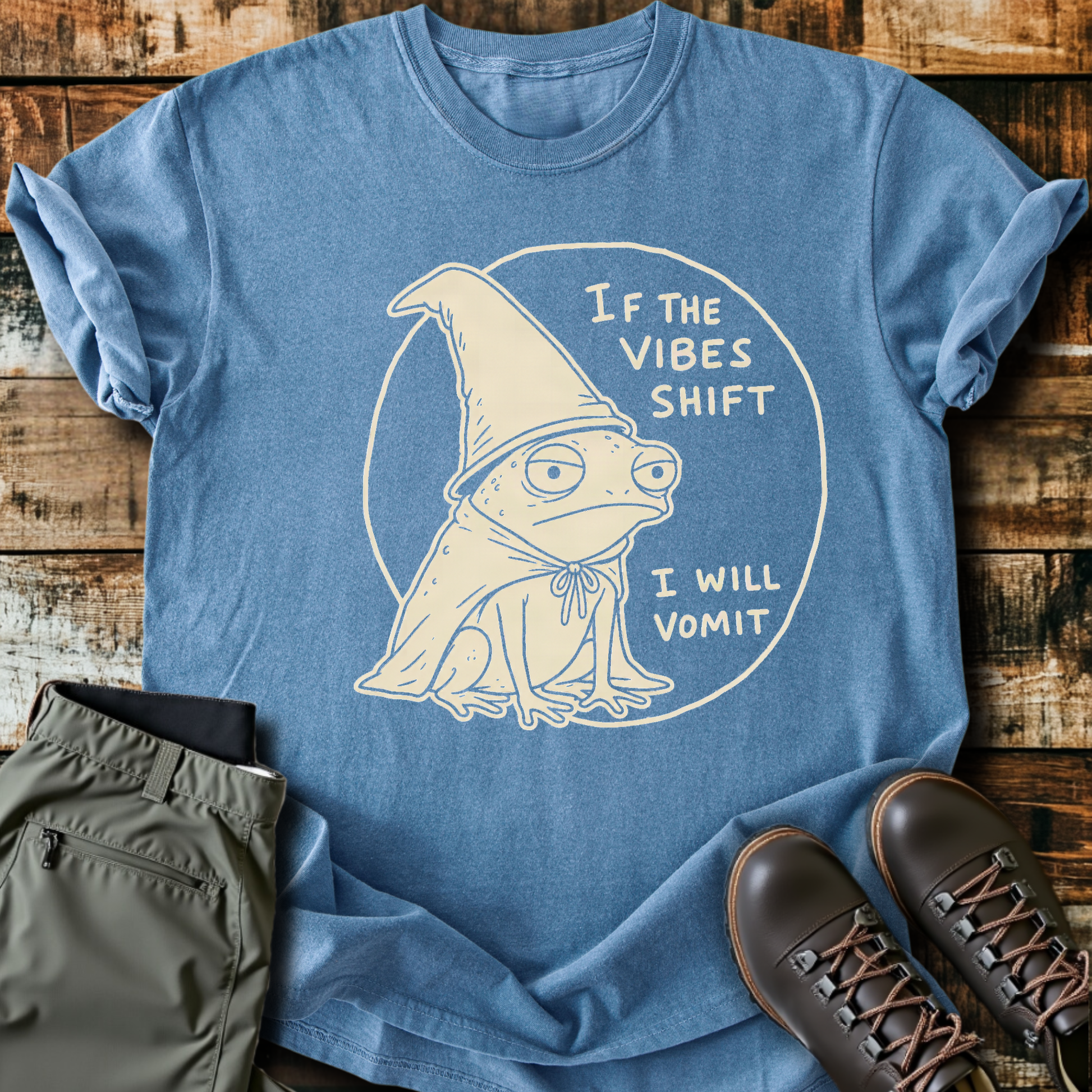 Sloth Hiking Club — blue jean