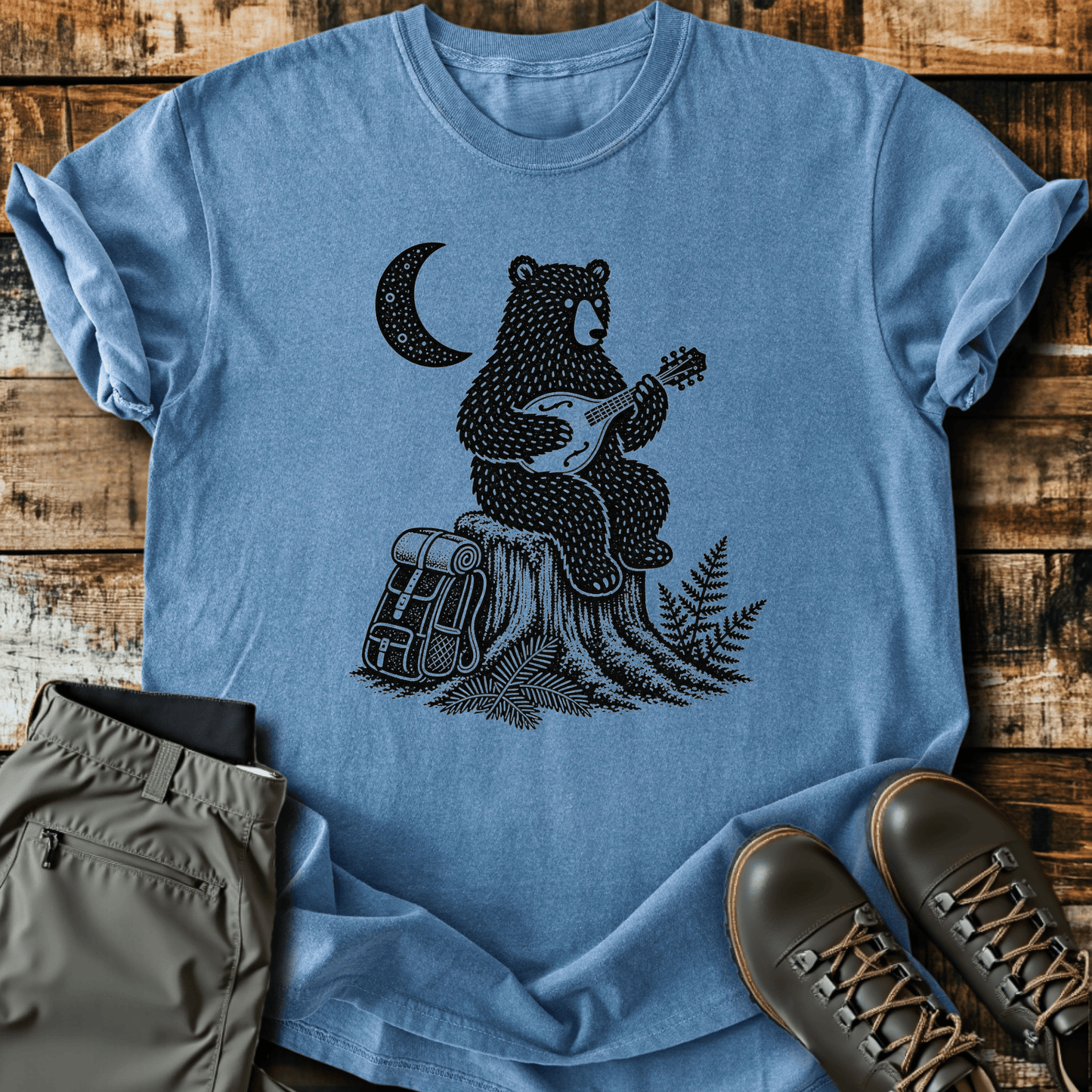 Sloth Hiking Club — blue jean