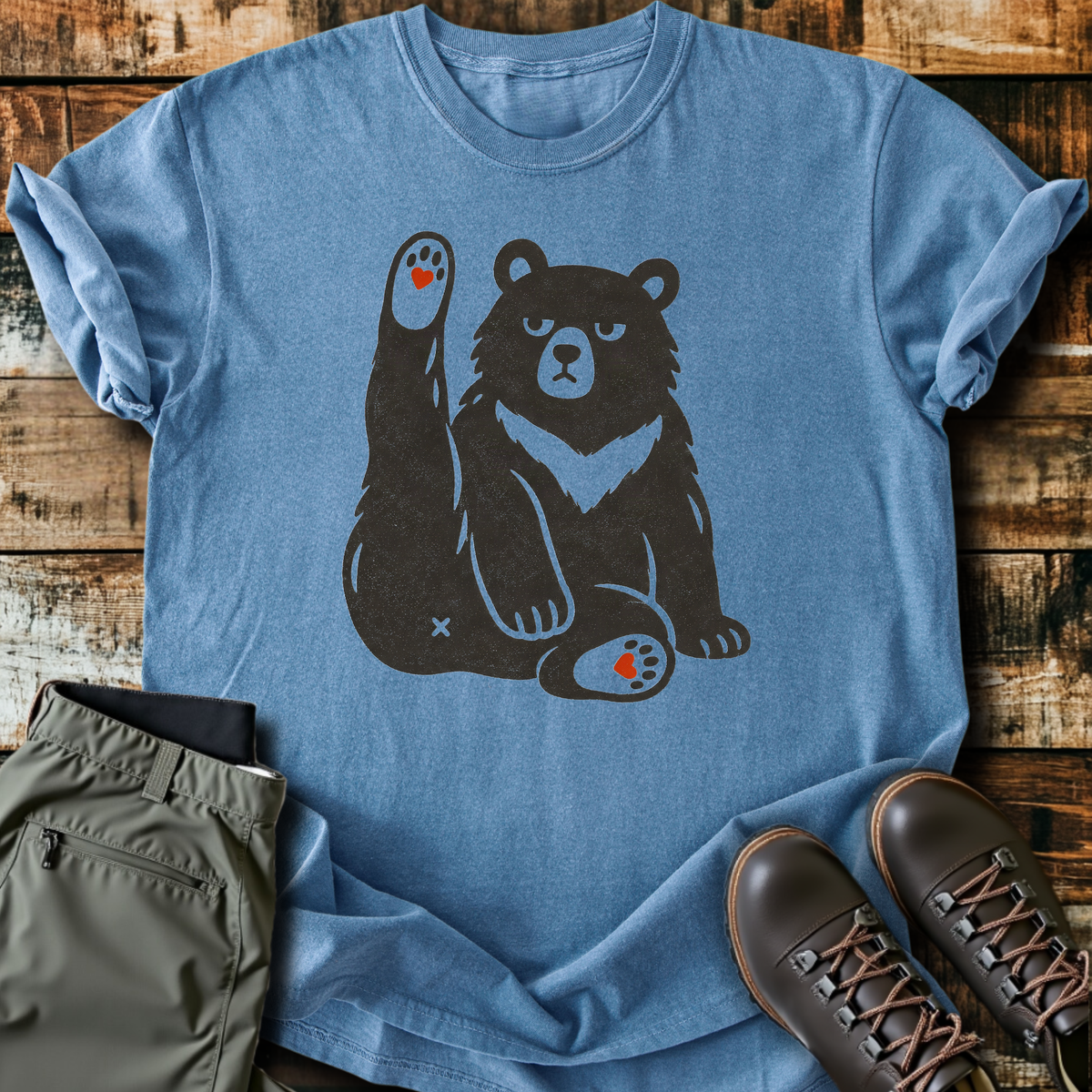 Sloth Hiking Club — blue jean
