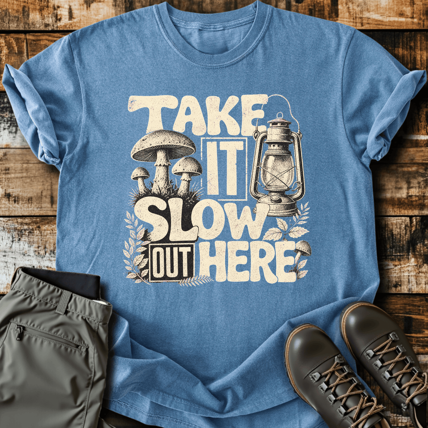 Sloth Hiking Club — blue jean