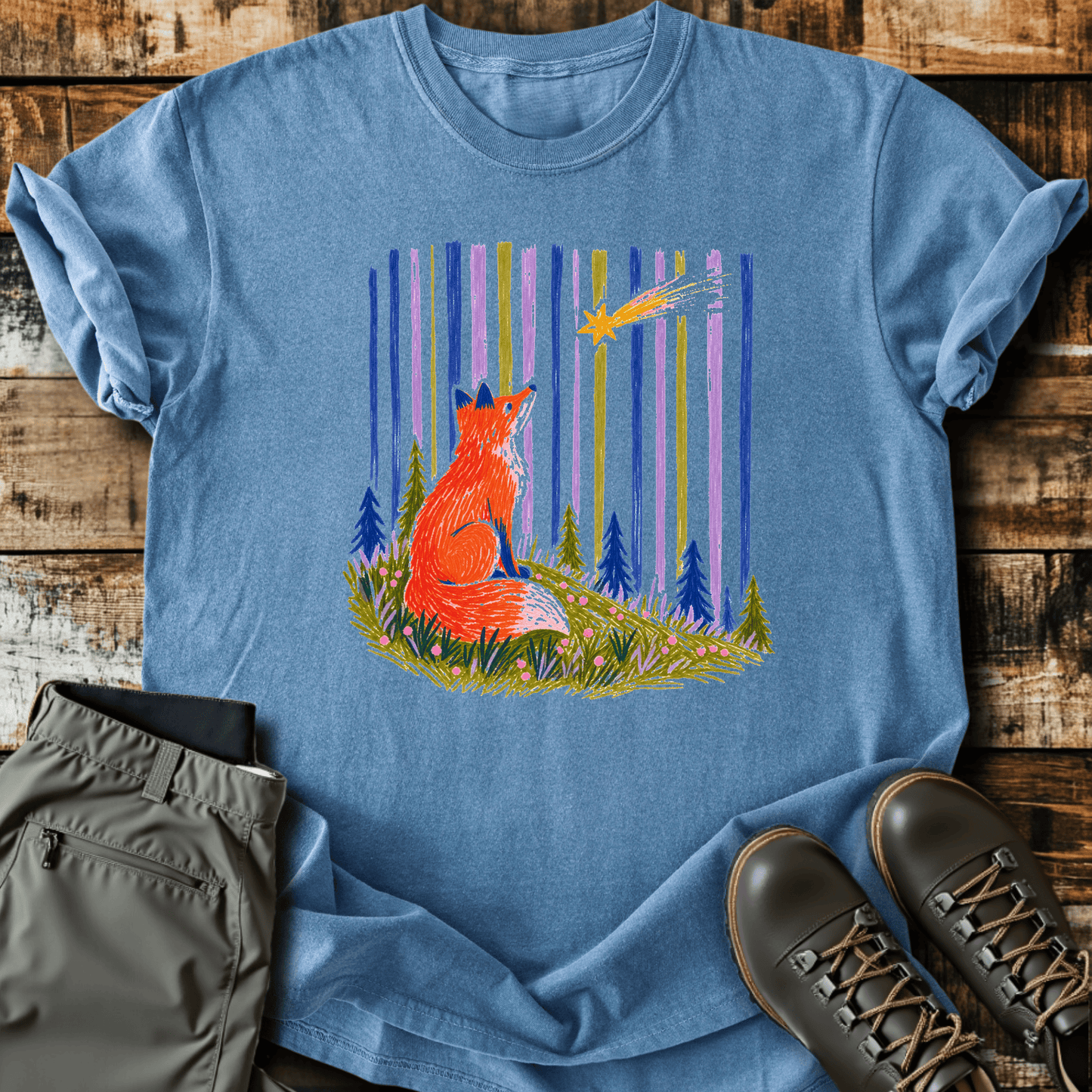 Sloth Hiking Club — blue jean
