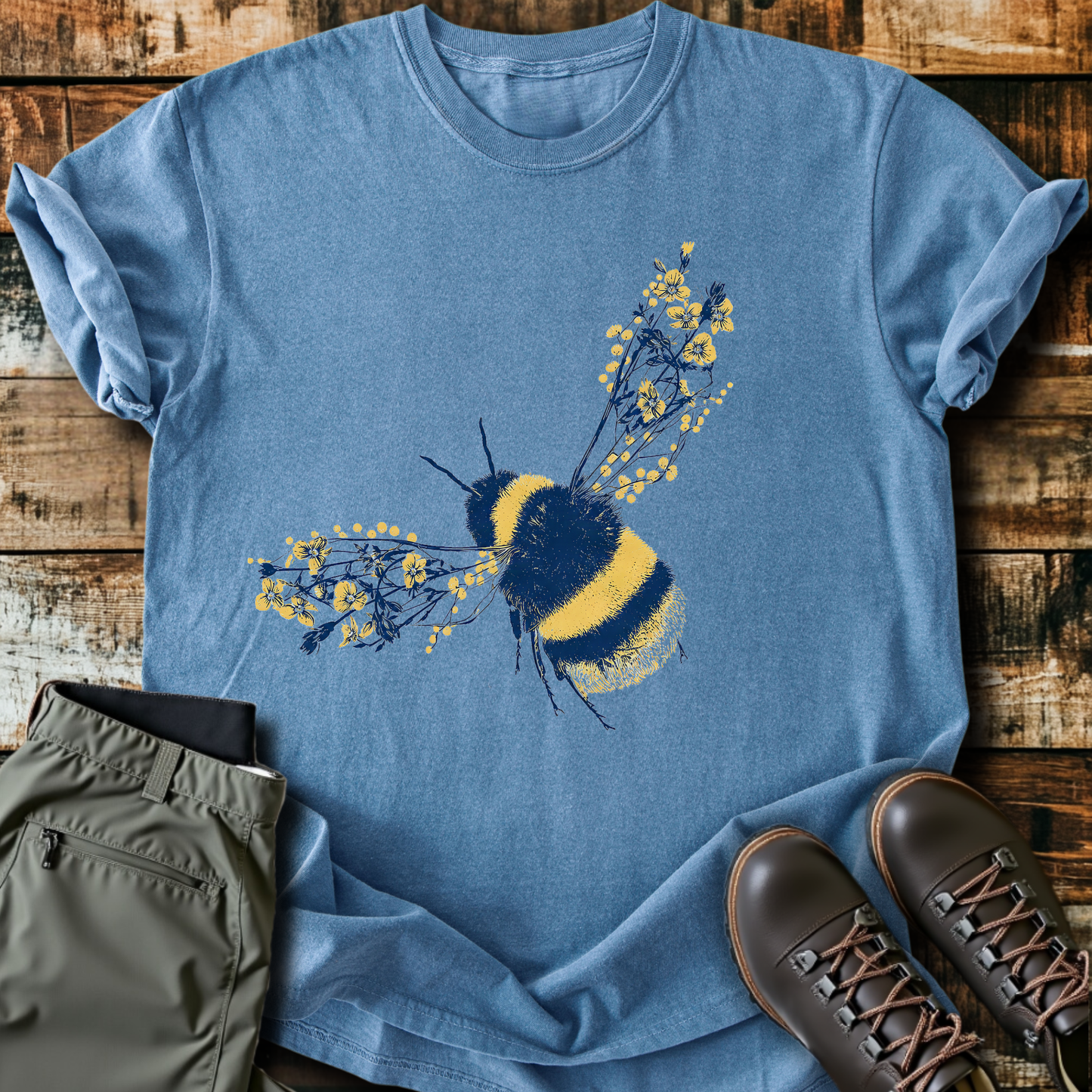Sloth Hiking Club — blue jean