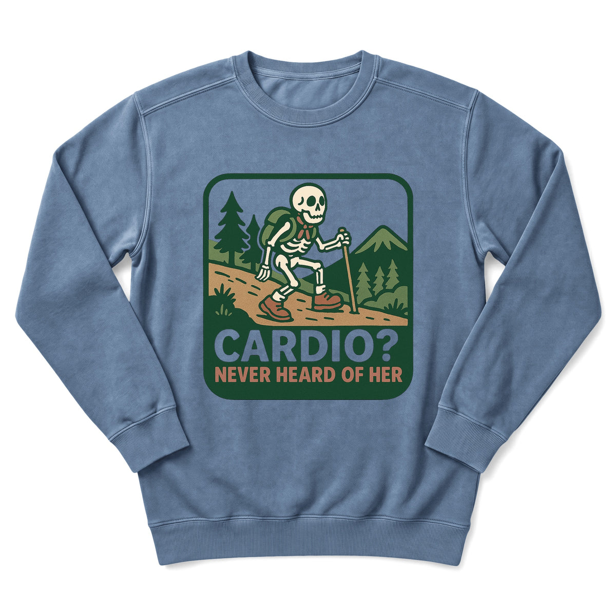 Sloth Hiking Club — blue jean