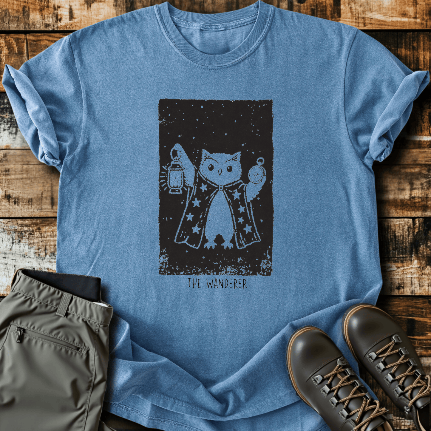 Sloth Hiking Club — blue jean
