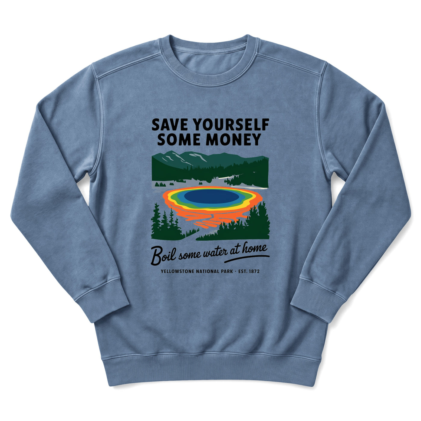 Sloth Hiking Club — blue jean