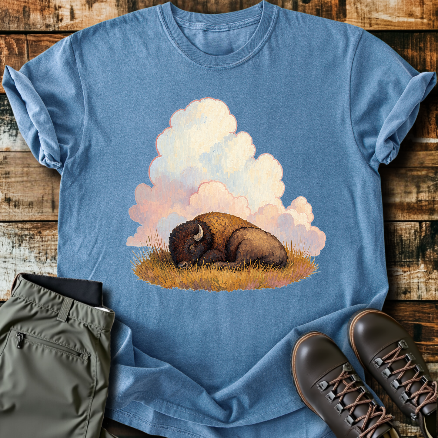 Sloth Hiking Club — blue jean