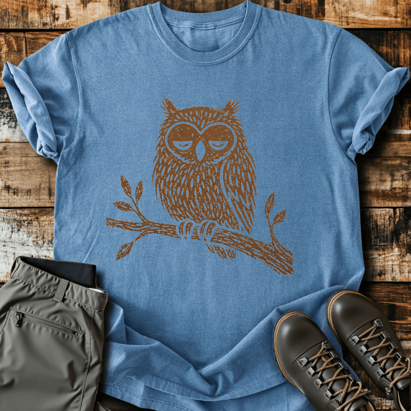Sloth Hiking Club — blue jean
