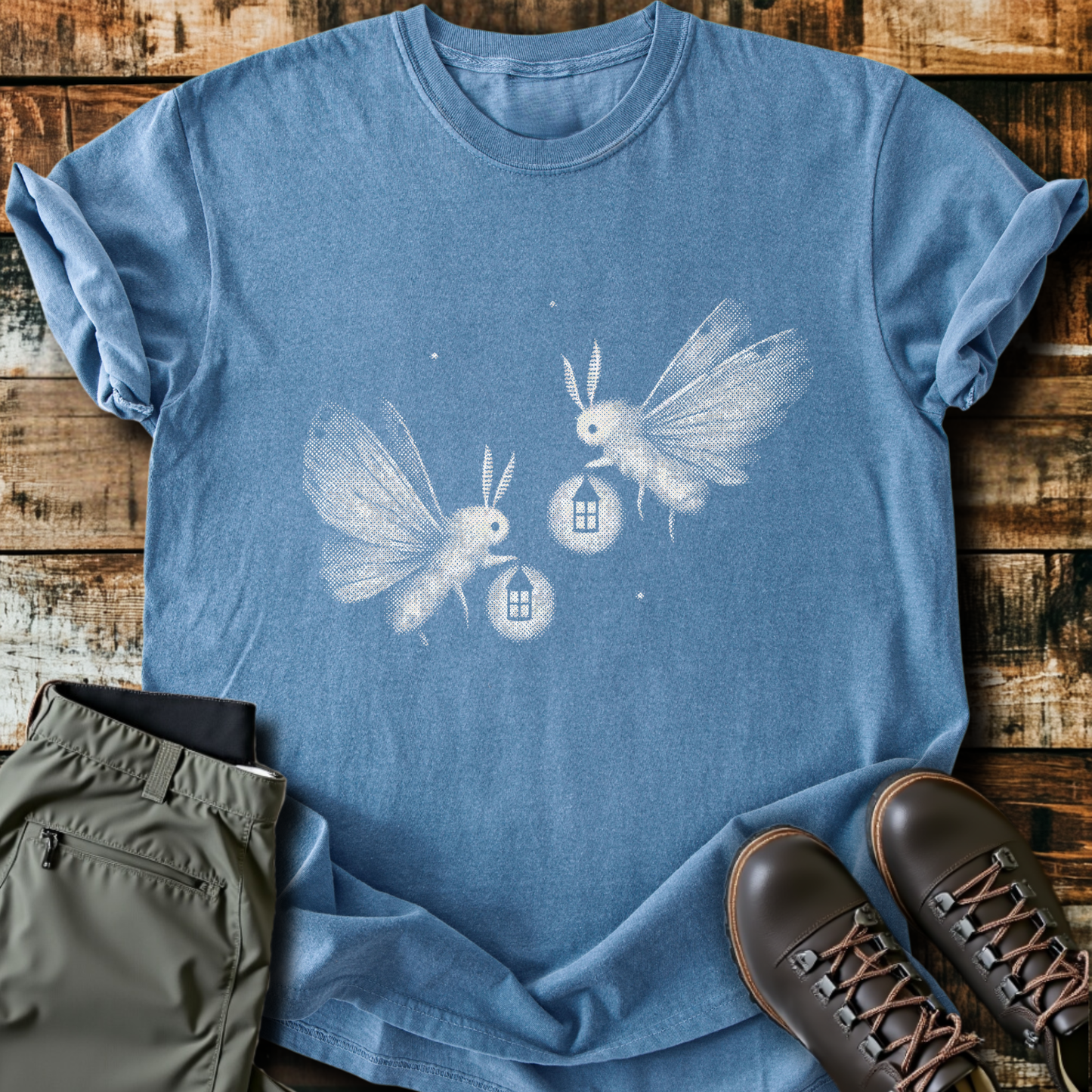 Sloth Hiking Club — blue jean