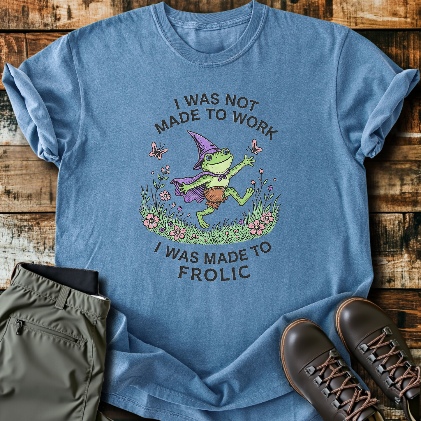 Sloth Hiking Club — blue jean