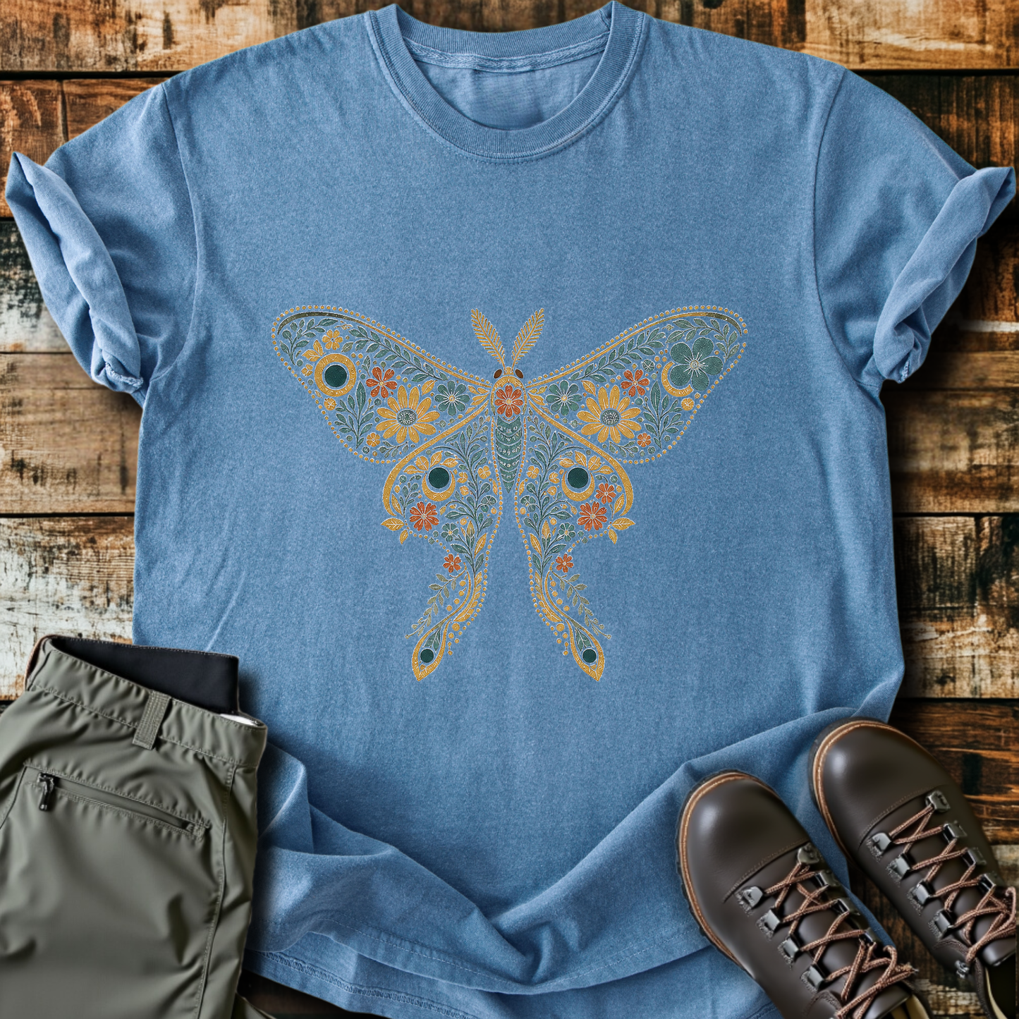 Sloth Hiking Club — blue jean