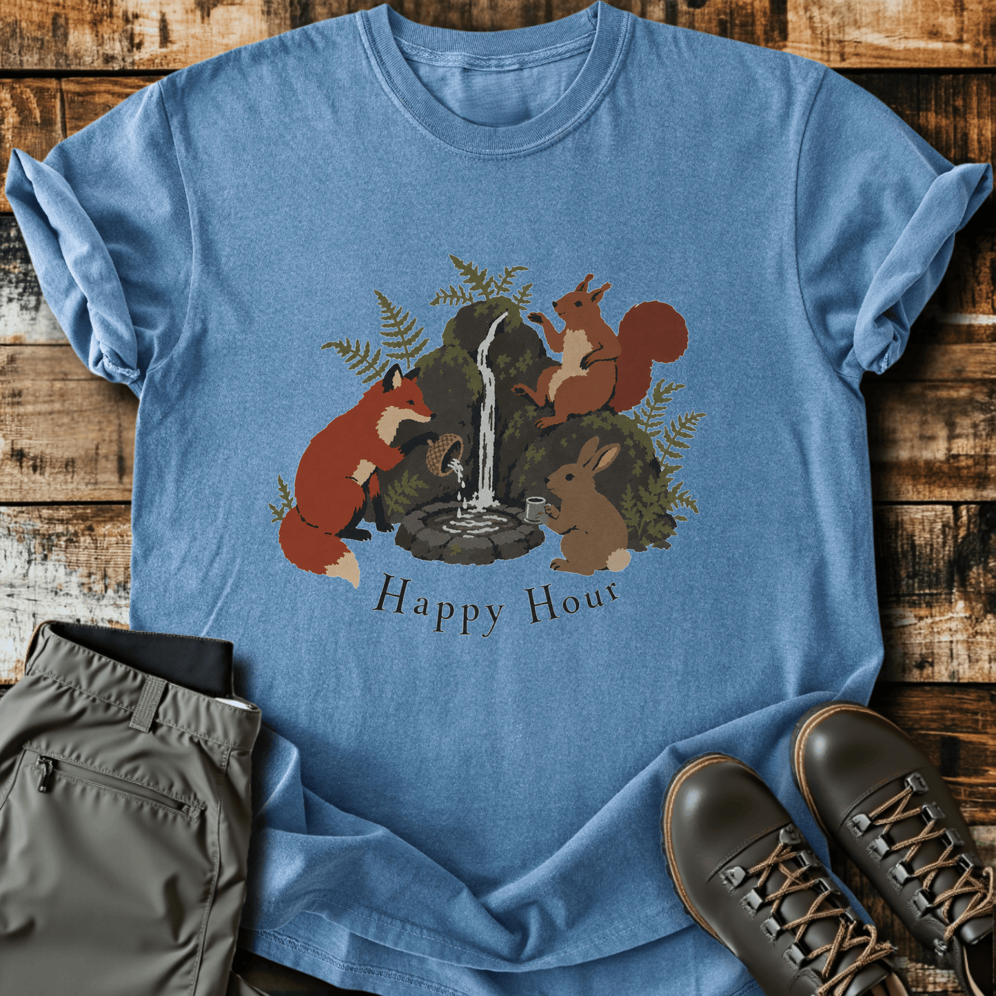 Sloth Hiking Club — blue jean
