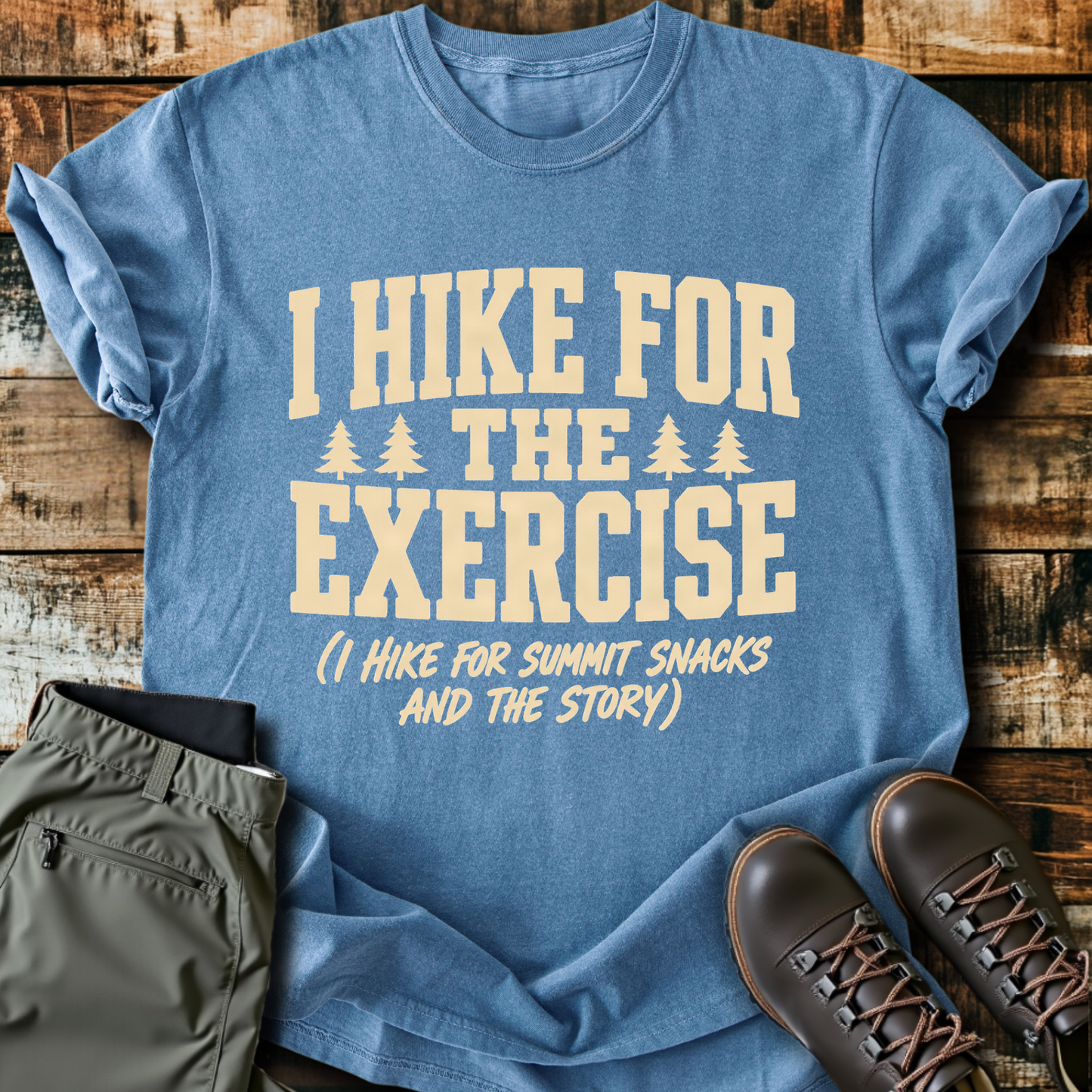Sloth Hiking Club — blue jean