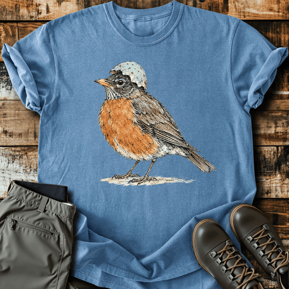 Sloth Hiking Club — blue jean