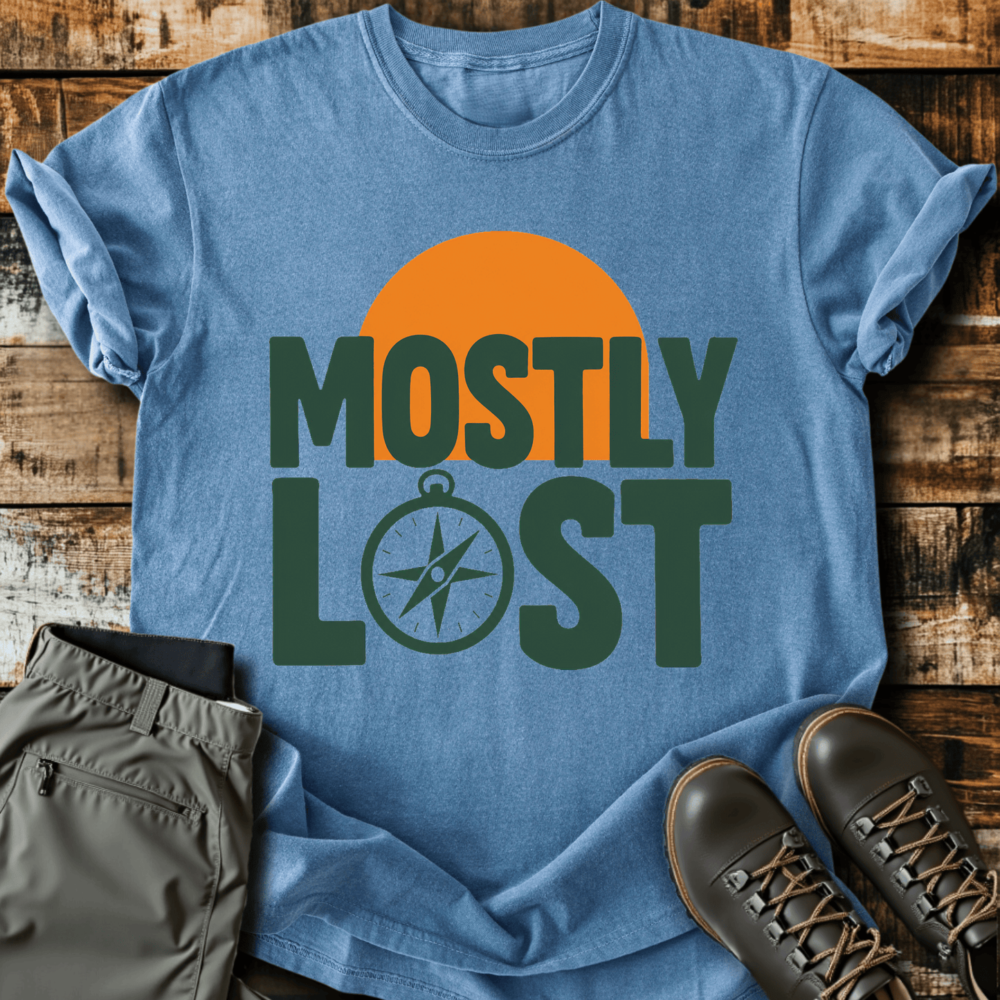 Sloth Hiking Club — blue jean