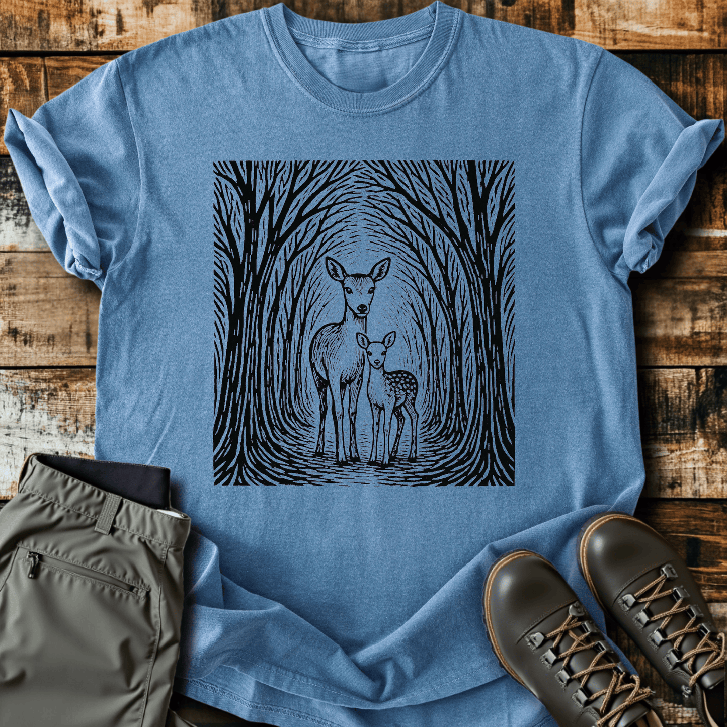 Sloth Hiking Club — blue jean