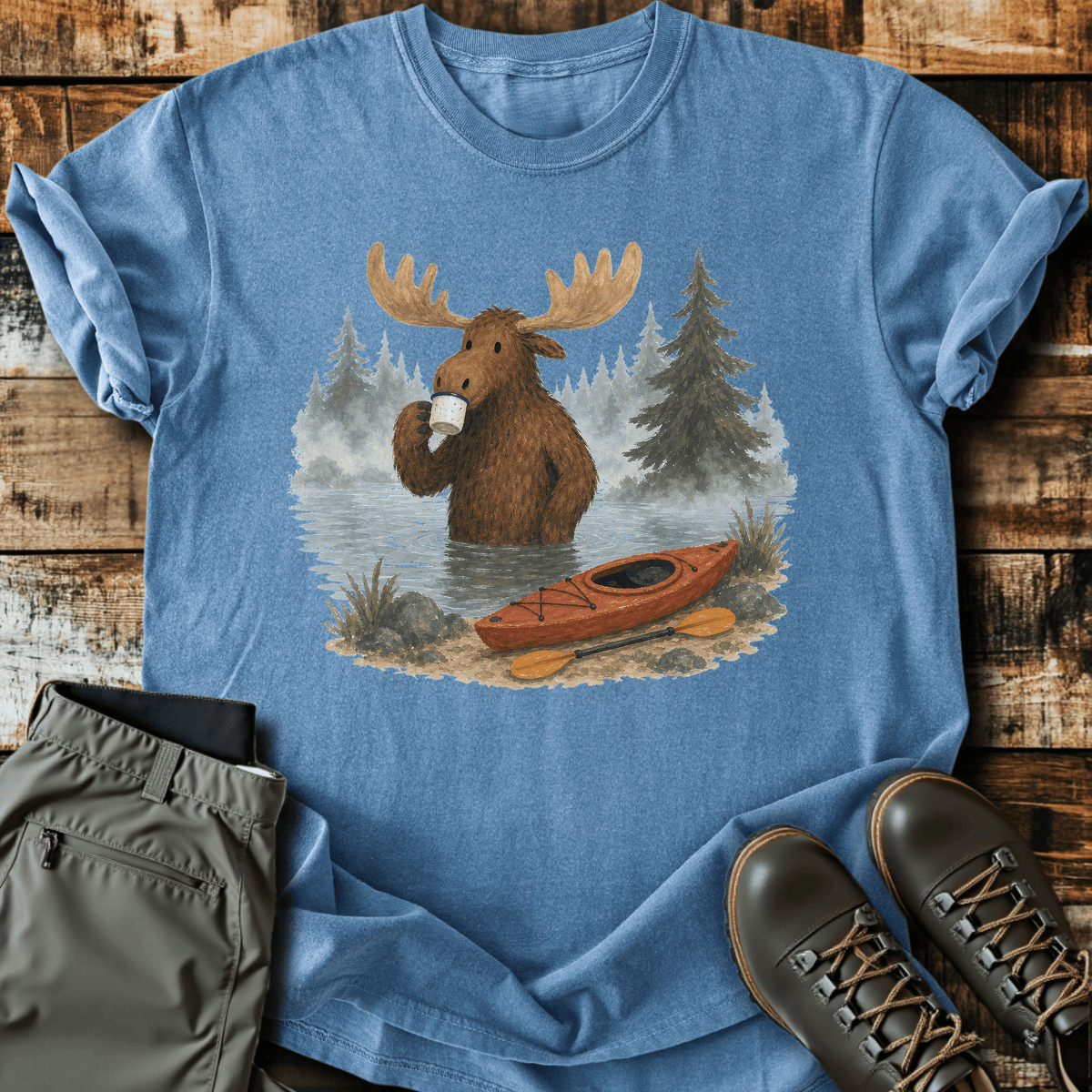 Sloth Hiking Club — blue jean