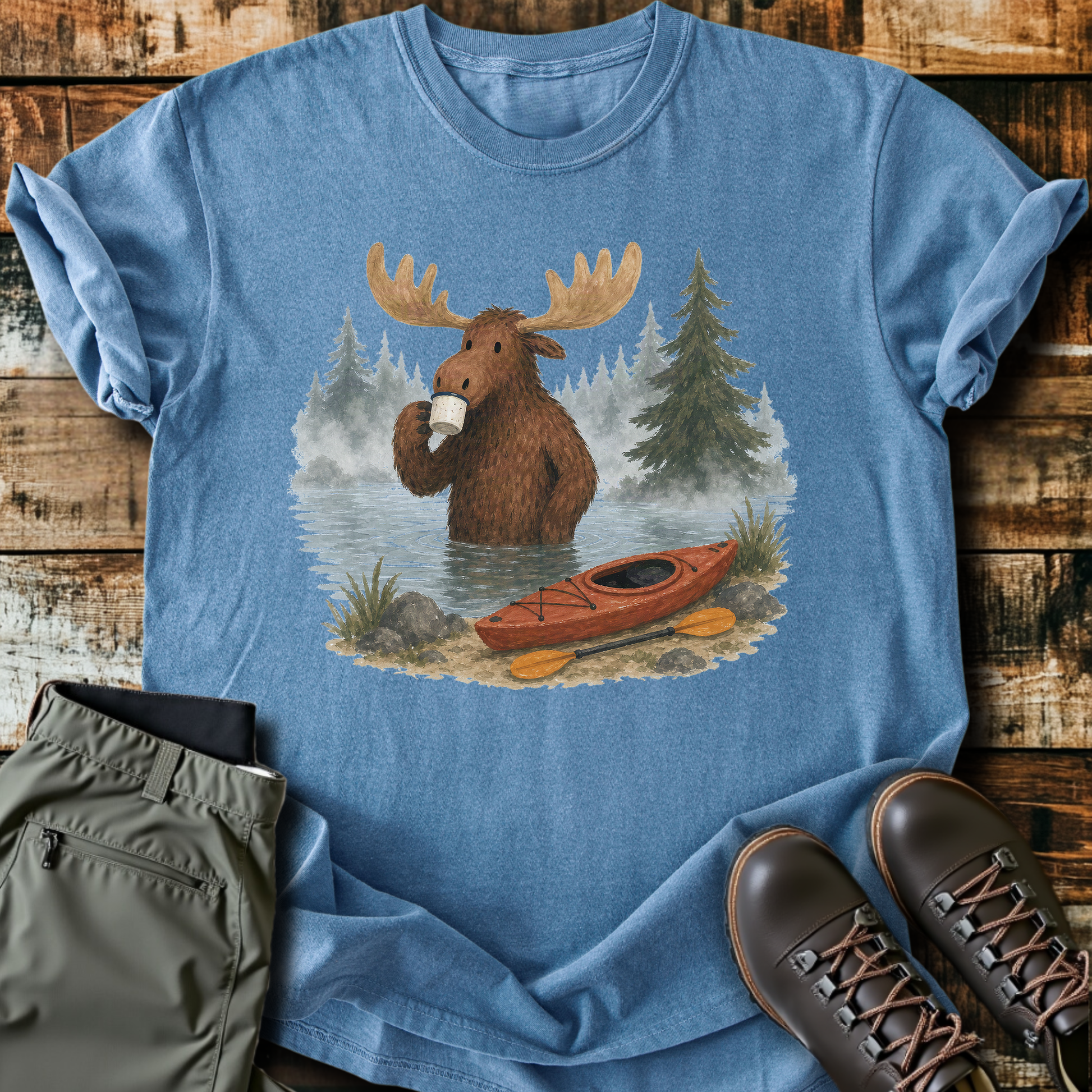 Sloth Hiking Club — blue jean