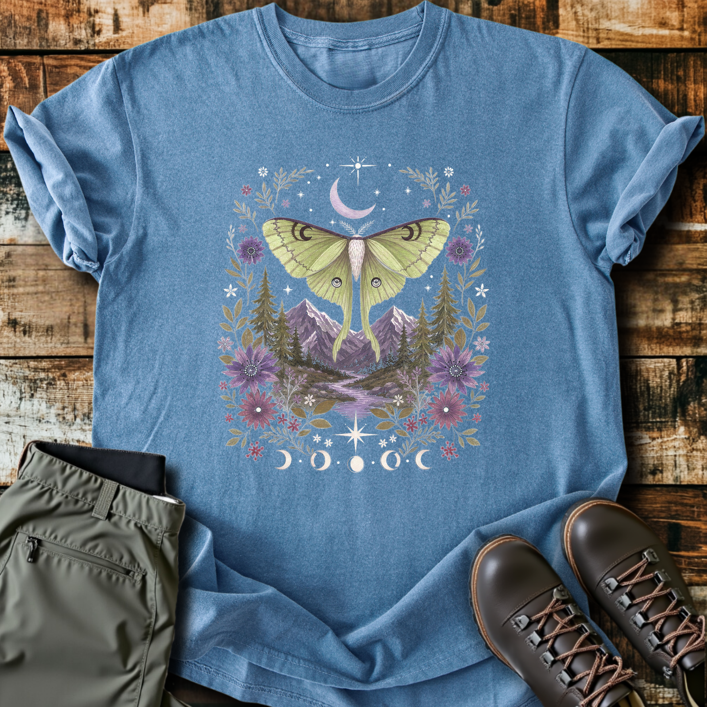 Sloth Hiking Club — blue jean