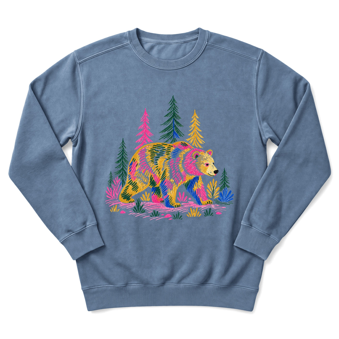 Sloth Hiking Club — blue jean