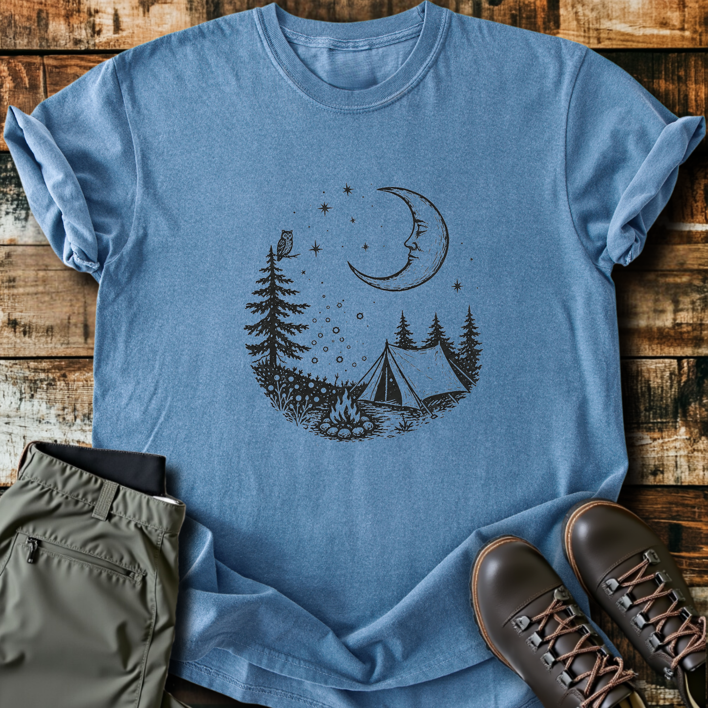 Sloth Hiking Club — blue jean