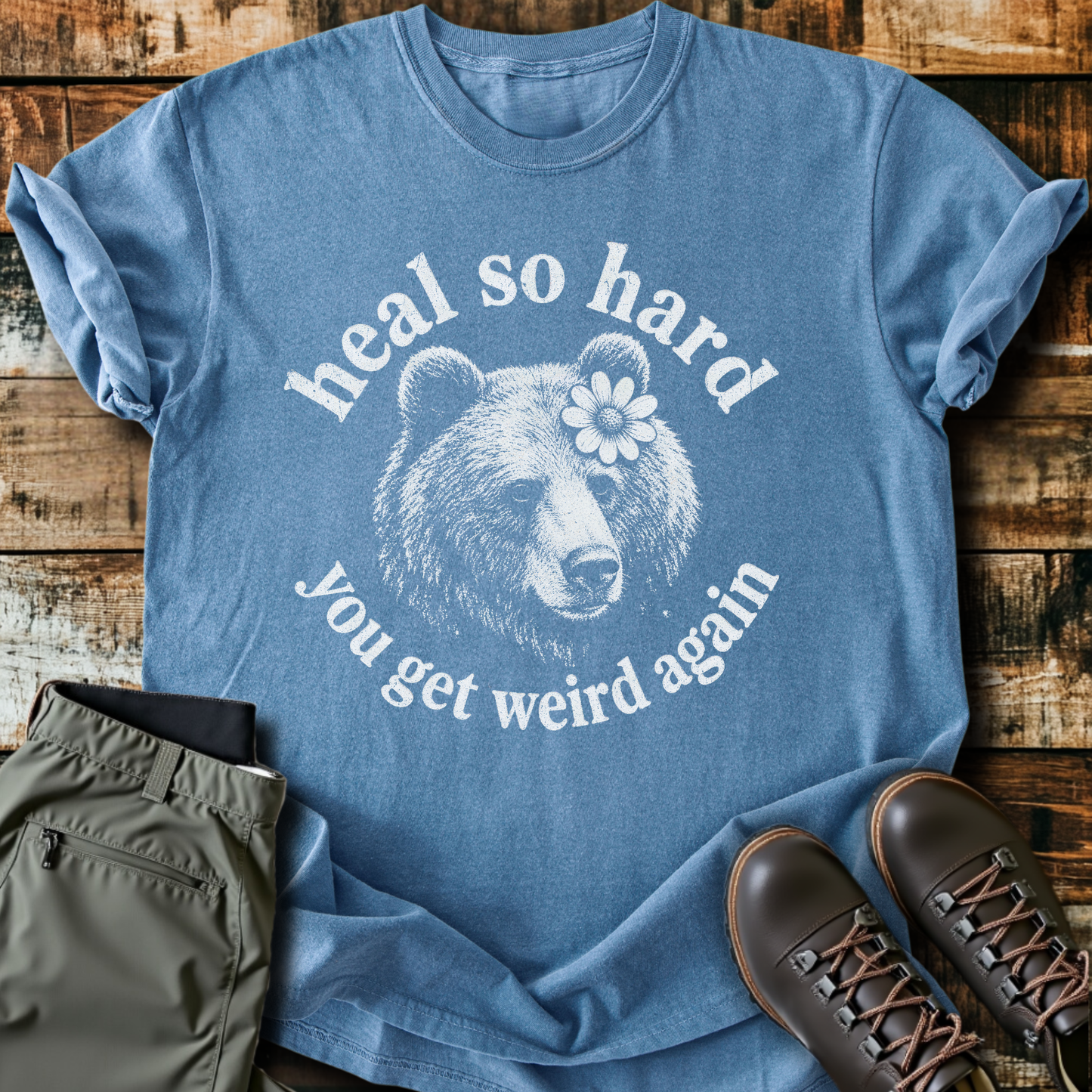 Sloth Hiking Club — blue jean