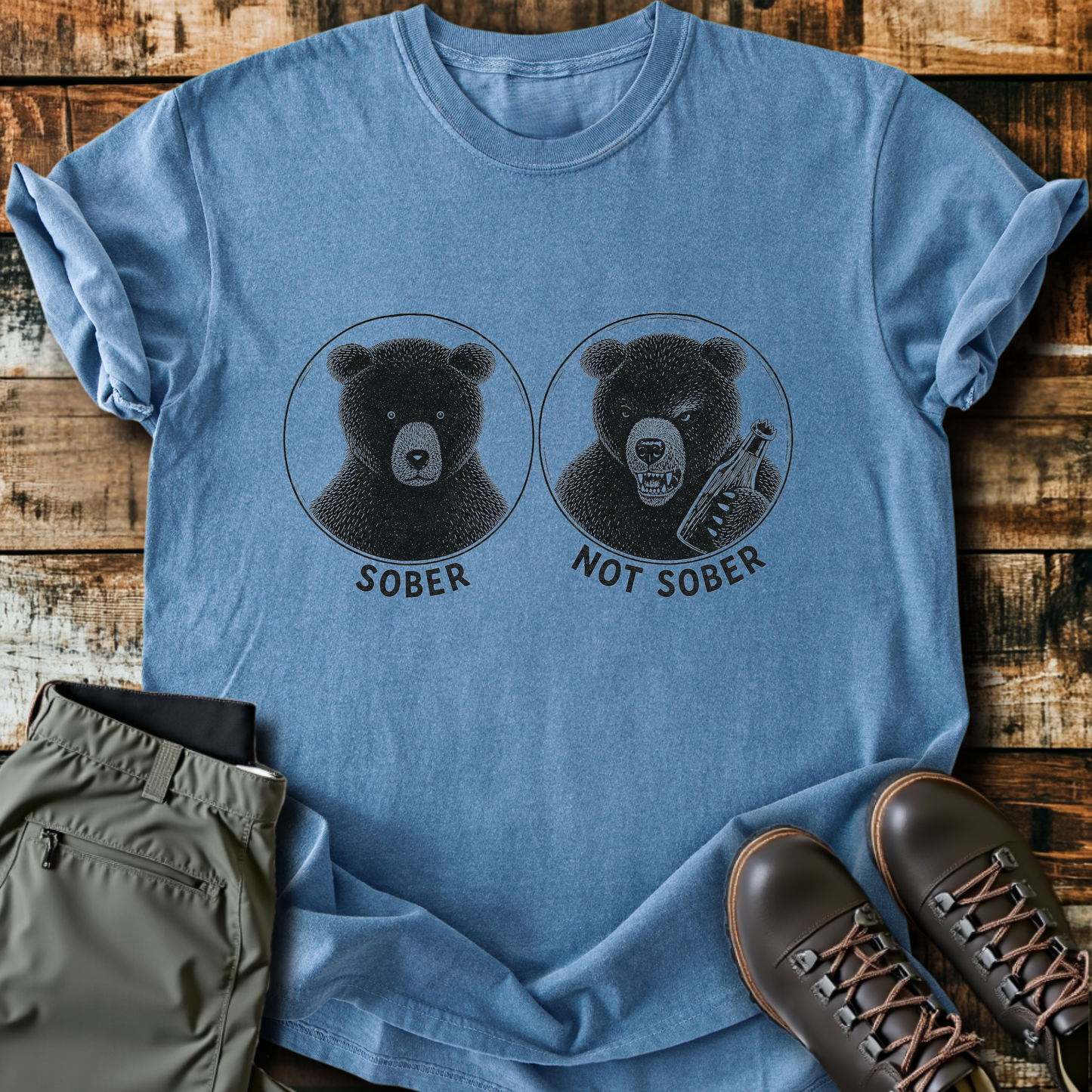 Sloth Hiking Club — blue jean