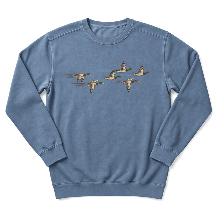 Mallards In Flight Sweatshirt