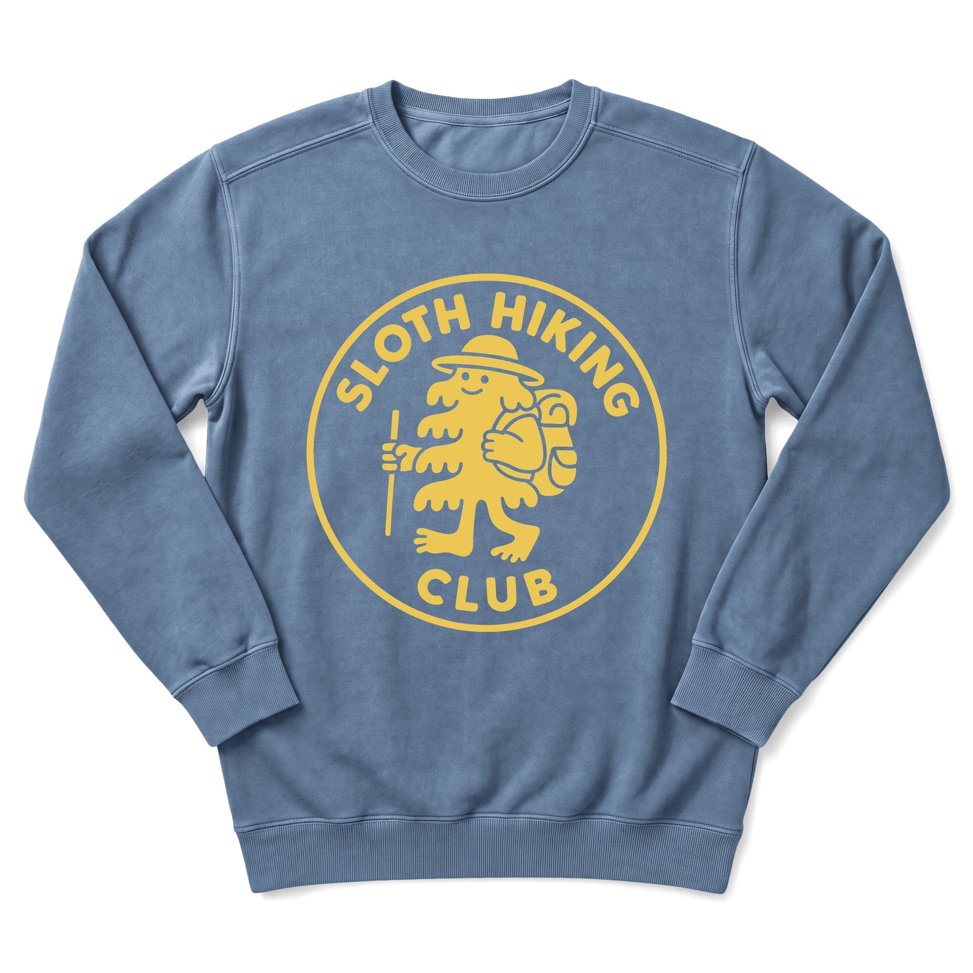 Sloth Hiking Club — blue jean