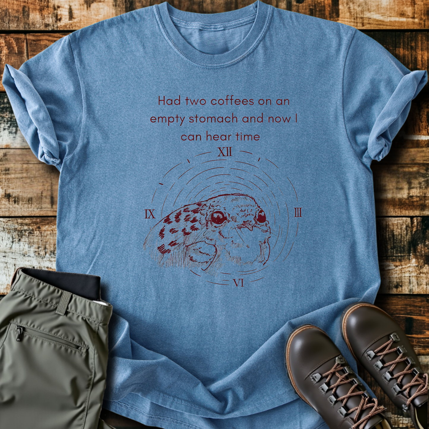 Sloth Hiking Club — blue jean
