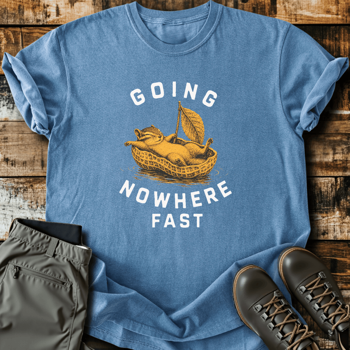 Sloth Hiking Club — blue jean