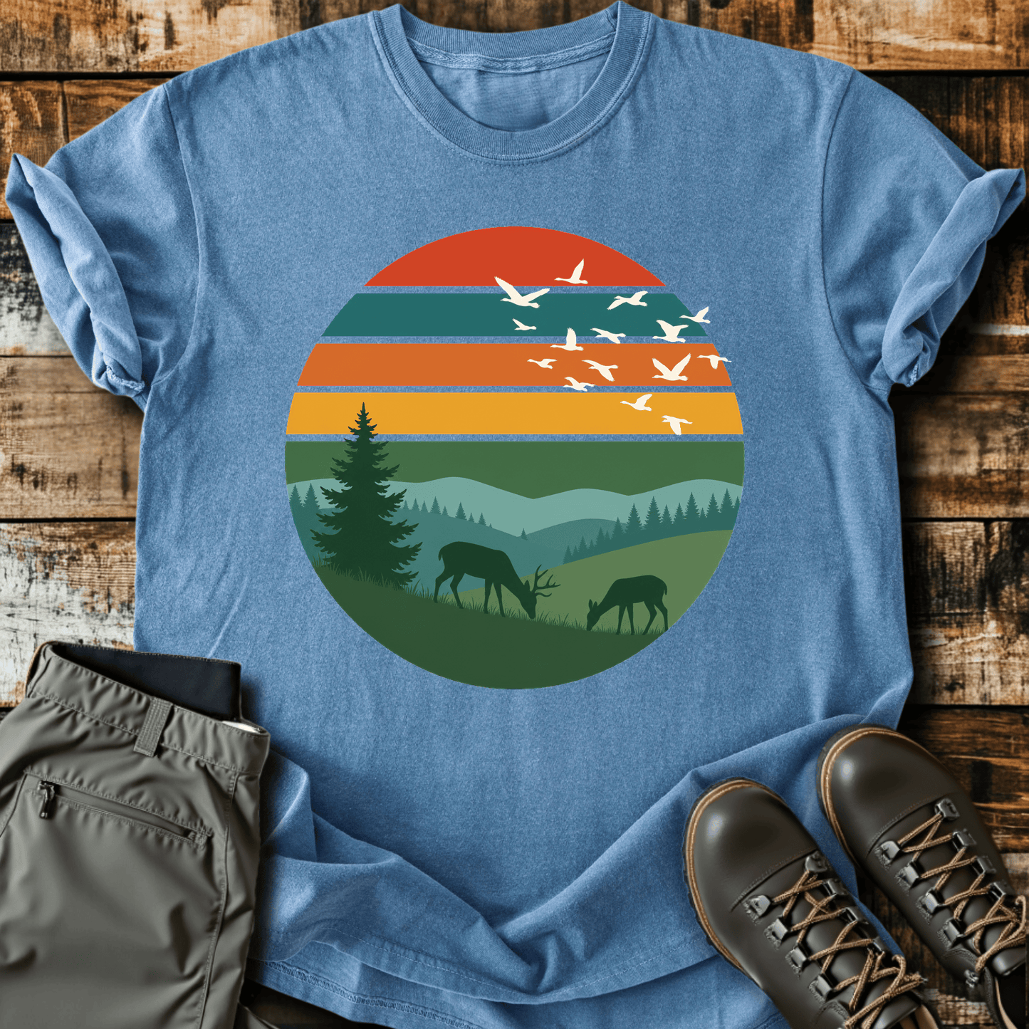 Sloth Hiking Club — blue jean