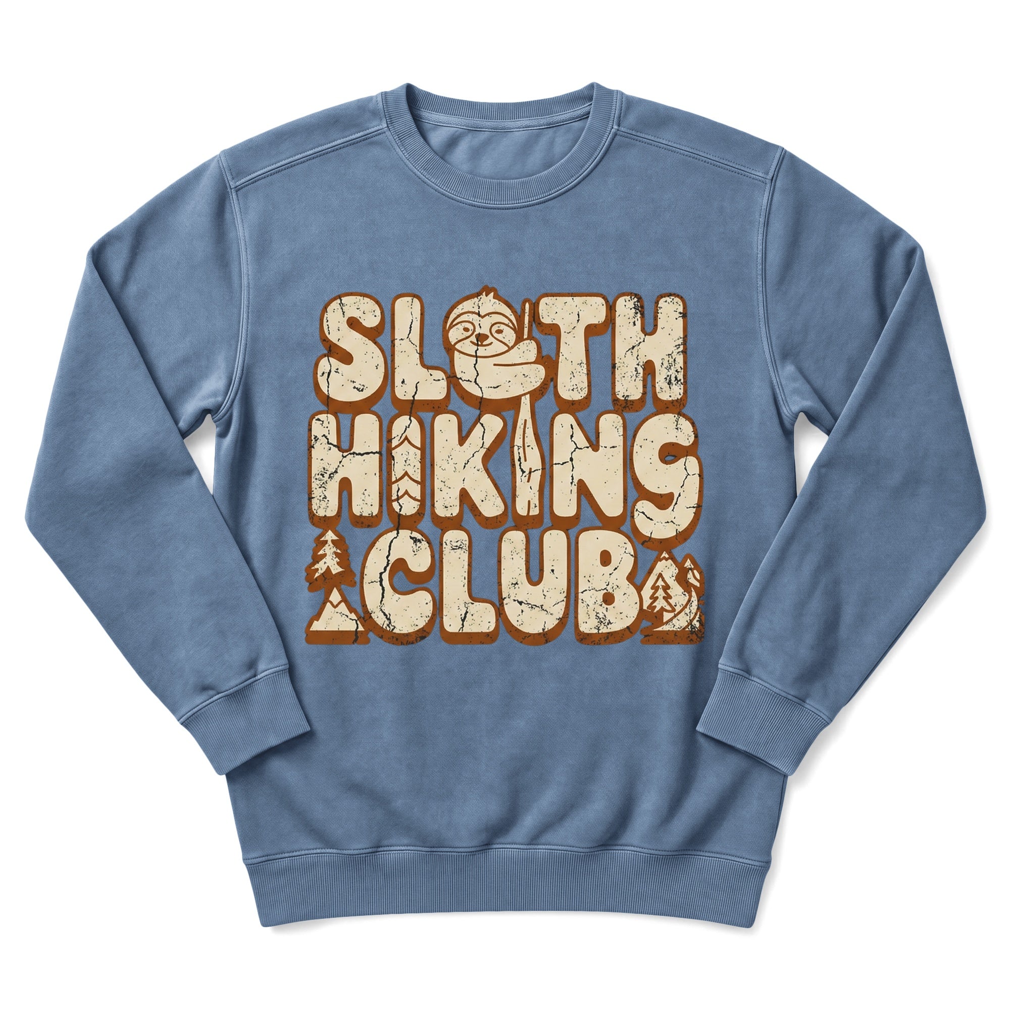 Sloth Hiking Club — blue jean