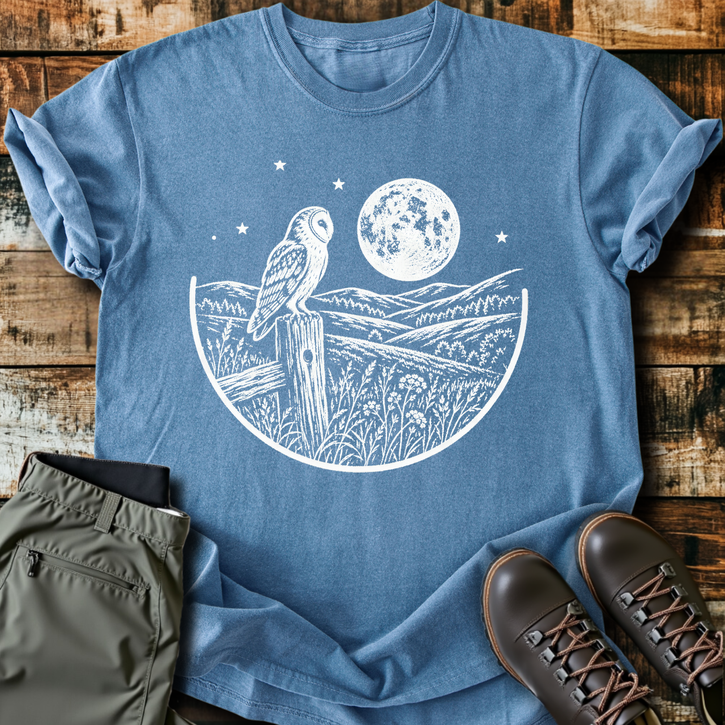Sloth Hiking Club — blue jean