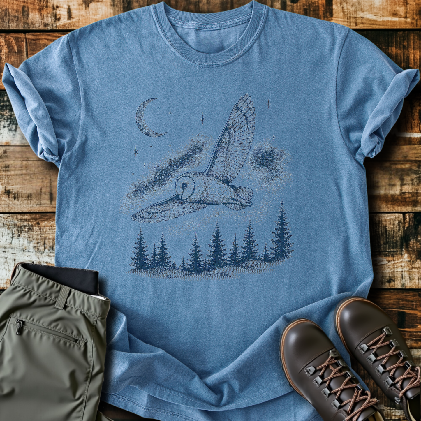 Sloth Hiking Club — blue jean