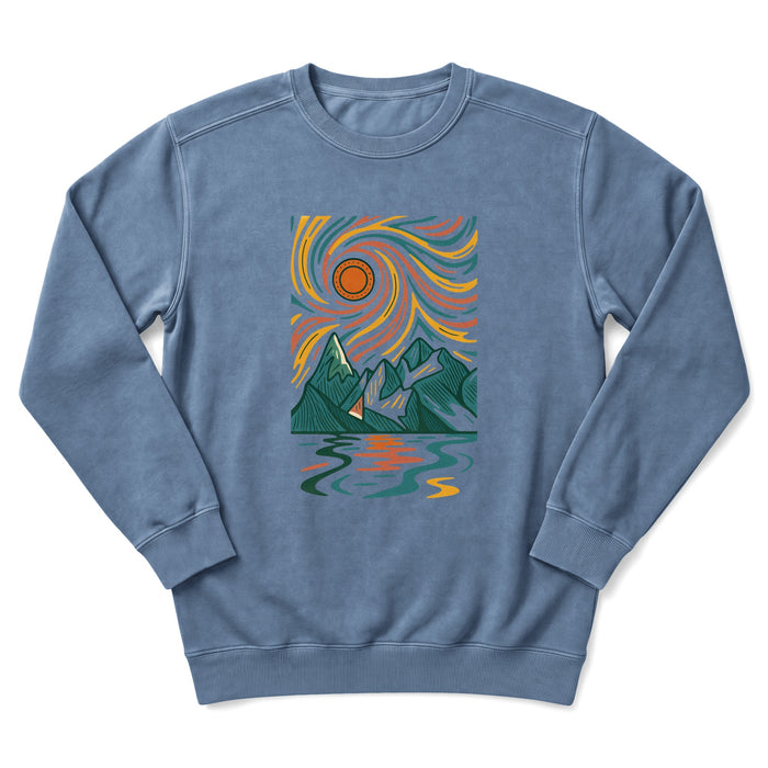 Mountain Swirls Sweatshirt