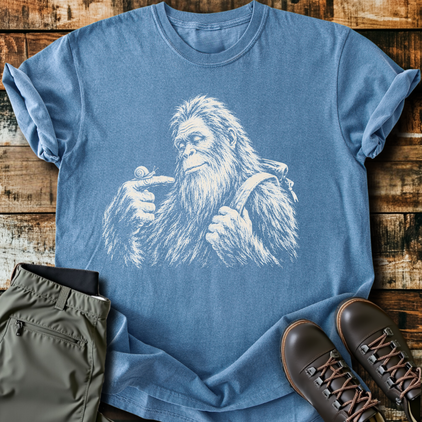 Sloth Hiking Club — blue jean
