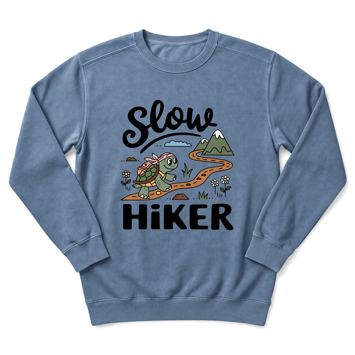 Sloth Hiking Club — blue jean