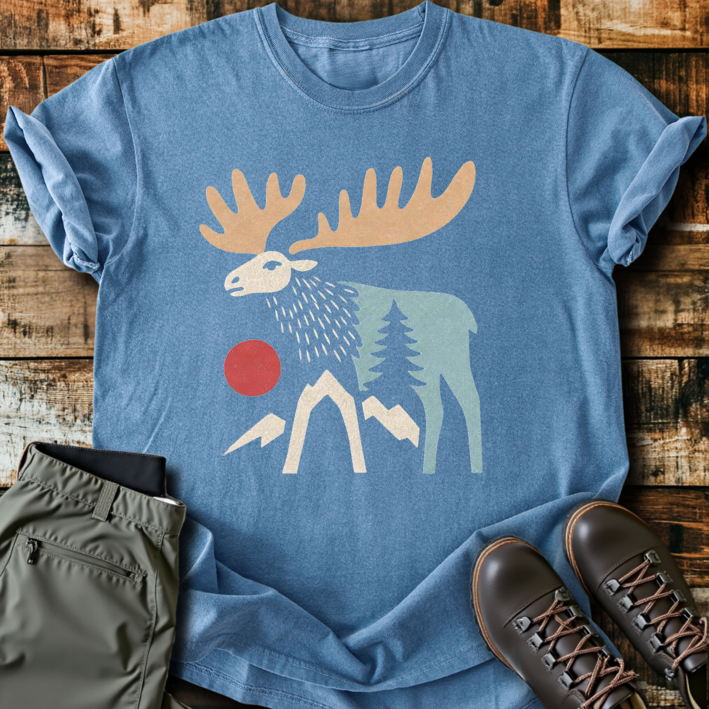 Sloth Hiking Club — blue jean