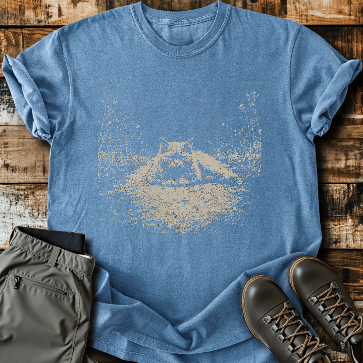 Sloth Hiking Club — blue jean