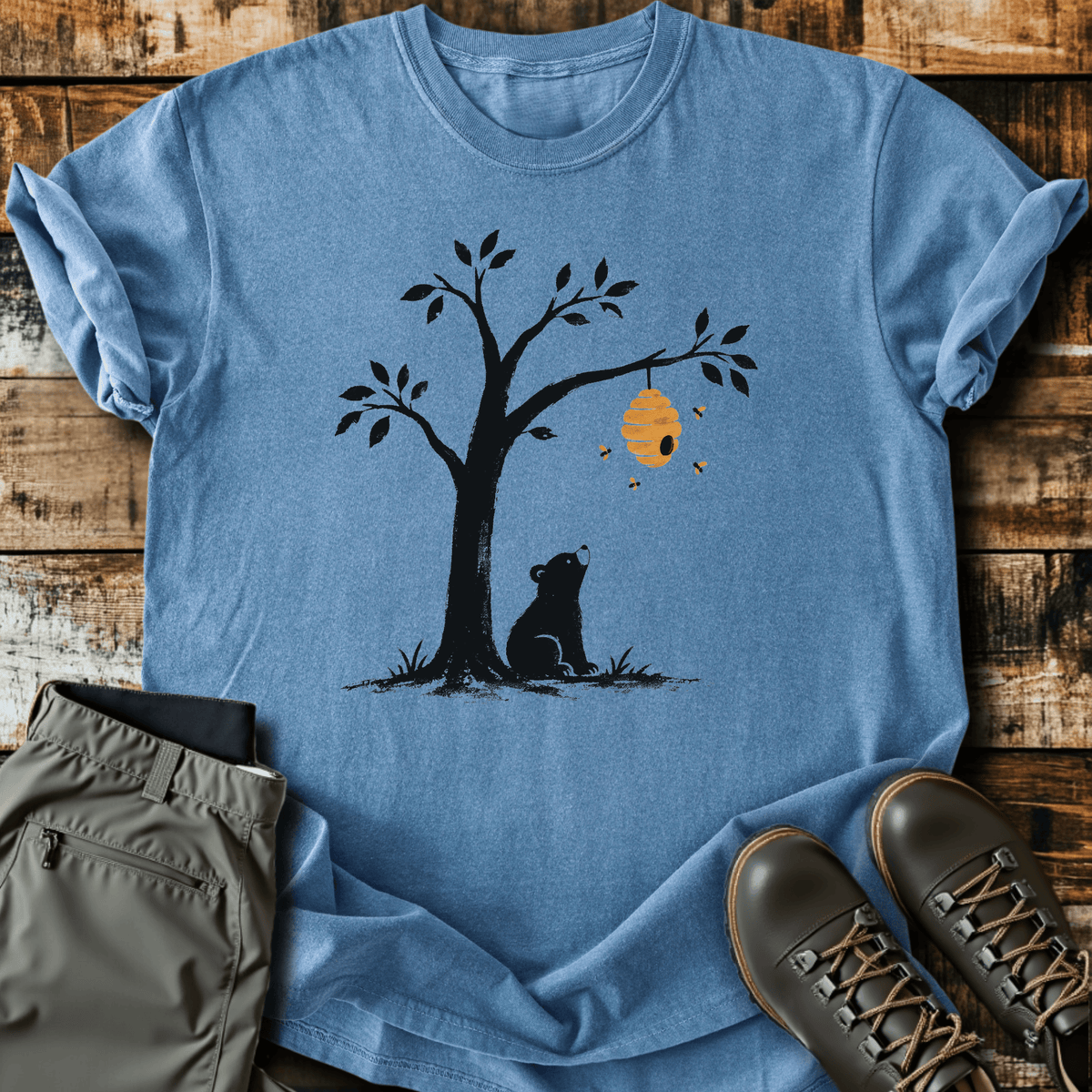 Sloth Hiking Club — blue jean