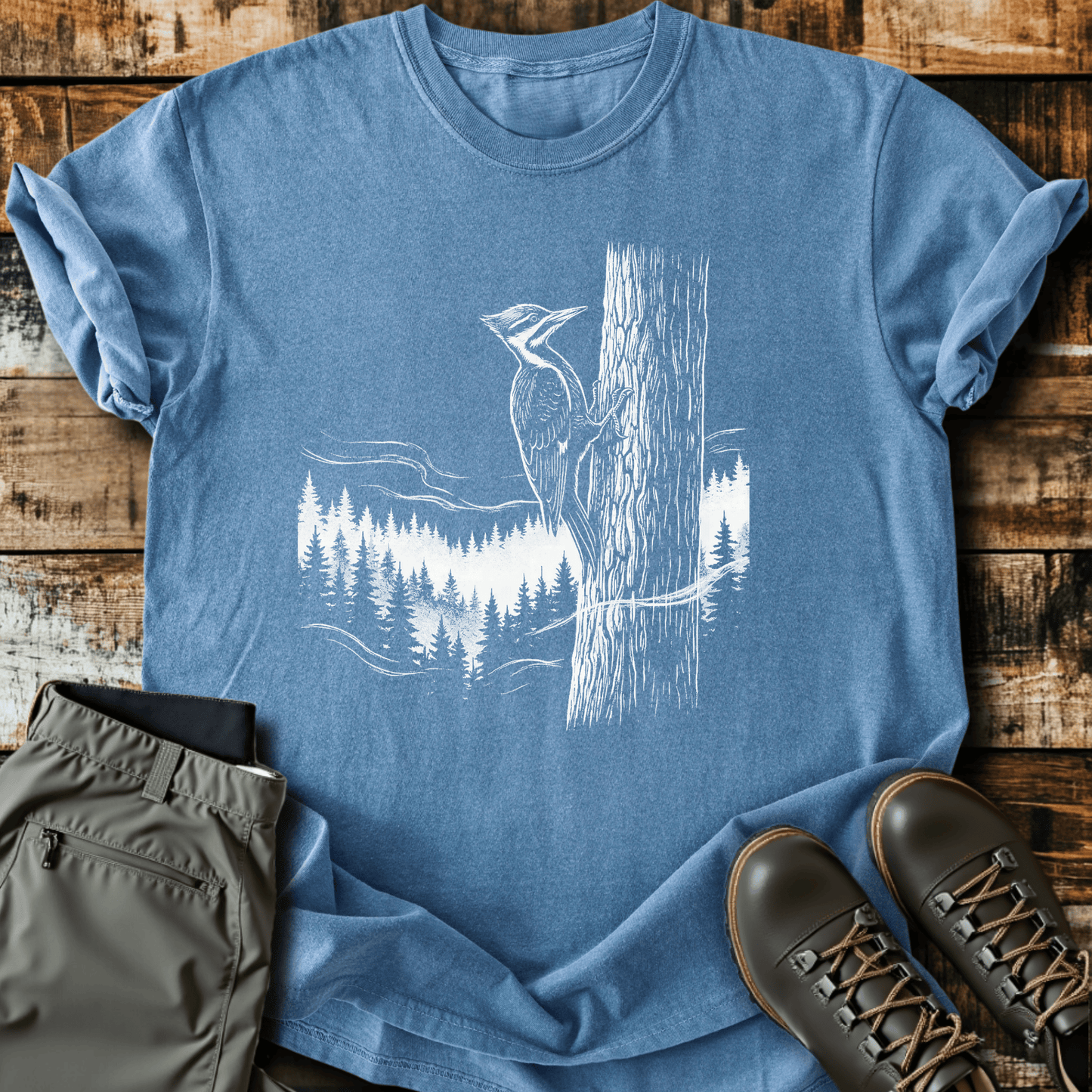 Sloth Hiking Club — blue jean