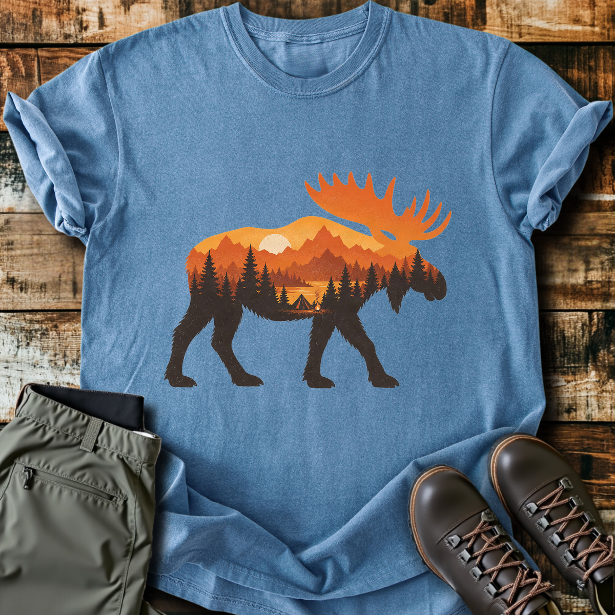 Sloth Hiking Club — blue jean